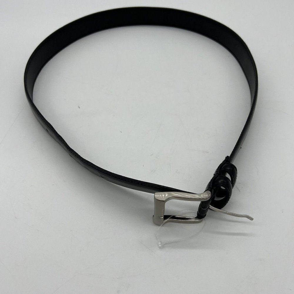 Florsheim classic men's belt Genuine Leather size 36 black